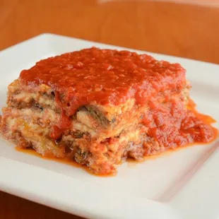 Homemade Eggplant Parmiggiana