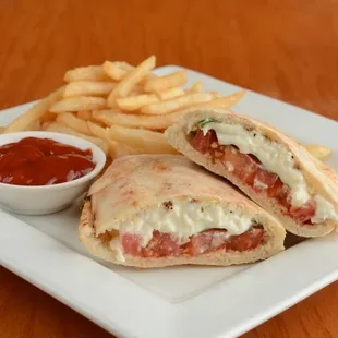 Homemade panino con burrata!