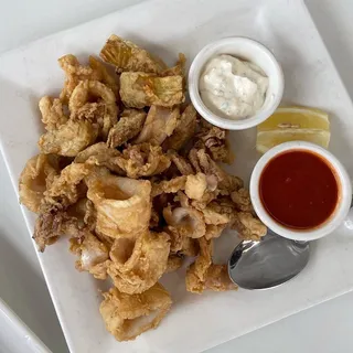 Fried Calamari Organic Artichoke