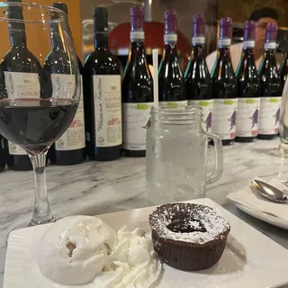 Chocolate Lava Cake W, Vanilla Gelato