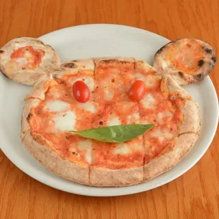 Mickey mouse cheese pizza