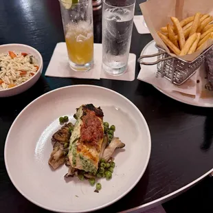 Magical Dining 2024. Salmon &amp; steak.