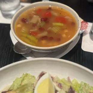 Minestrone soup