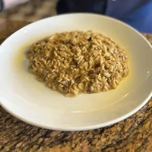 Porcini mushroom risotto