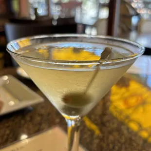 Dirty martini