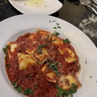 Cheese Ravioli Bolognese