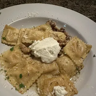 House Special Butternut Squash Raviolis