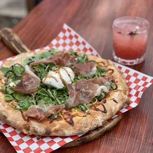 Arugula &amp; Burrata Pizza , Mi Corazon