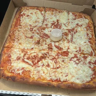 Sicilian pizza