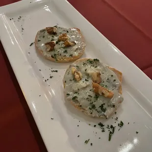Gorgonzola Bruschette