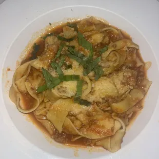 Tagliatelle Bolognese