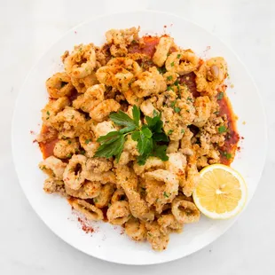 Crisp Calamari Picanti w/ Smoked Paprika