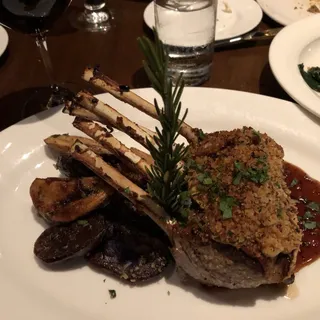 Roasted Half Rack of Lamb*