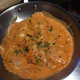 Crab &amp; Lobster Ravioli - amazing