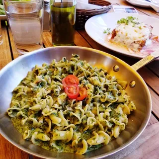 Trombetta al Pesto