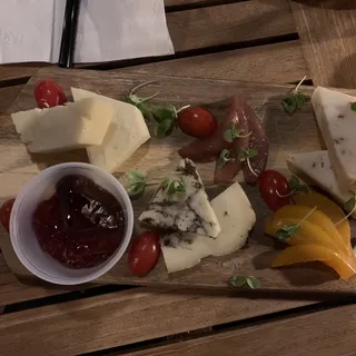 Assorted Italian Cheese Plate