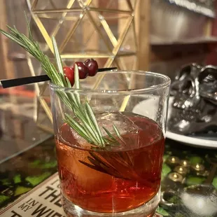 Cranberry Old Fashioned