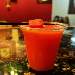 Frozen Watermelon Margarita