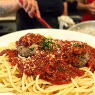Spaghetti with Meatballs
