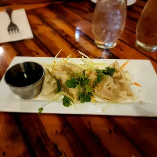 Steamed dumplings