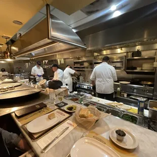 interior, sushi and sashimi