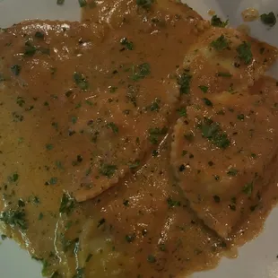 pumpkin ravioli