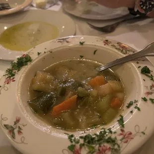 Minestrone soup