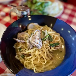 Linguini Manila Clam and Shiso