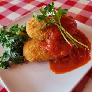 Japanese Fried Crab Croquettes