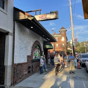 Front of restaurant