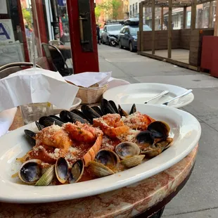 Seafood fra diavolo