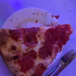 Pepperoni pizza