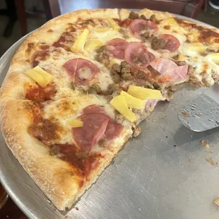 10&quot; Hawaiian Pizza