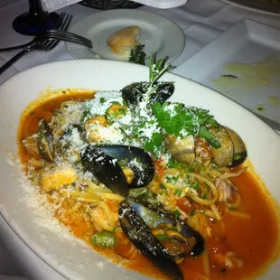 Seafood Linguine