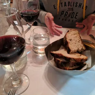 Bread and wine!