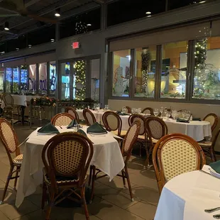 Front end of restaurant