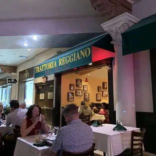 Front of restaurant