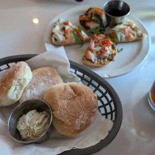 Bread and bruschetta