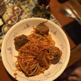 Spaghetti &amp; Meatballs