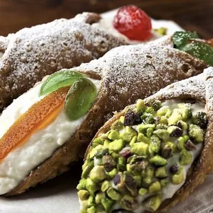 a variety of pastries