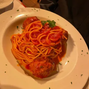Spaghetti and Meatballs