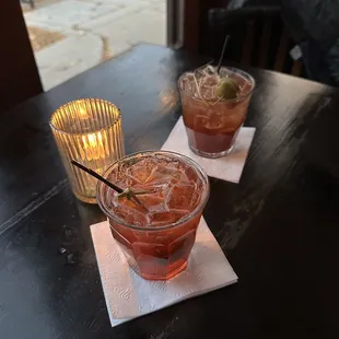 Never go wrong with Old Fashioneds