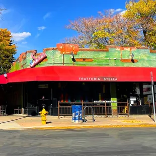 the exterior of the restaurant