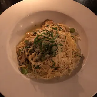 Truffle Asparagus Spaghetti