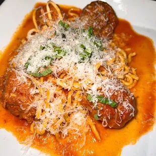 Spaghetti and Meatballs