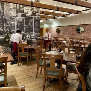 people in a restaurant