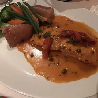 Salmone alla Contadina