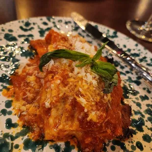 Traditional Lasagna Layered With Bolognese and Silky Bechamel Sauce