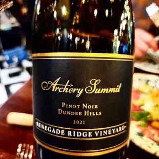 We brought this one in...and we were happy to pay the $30 corkage fee.