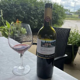 Half price bottle of super Tuscan